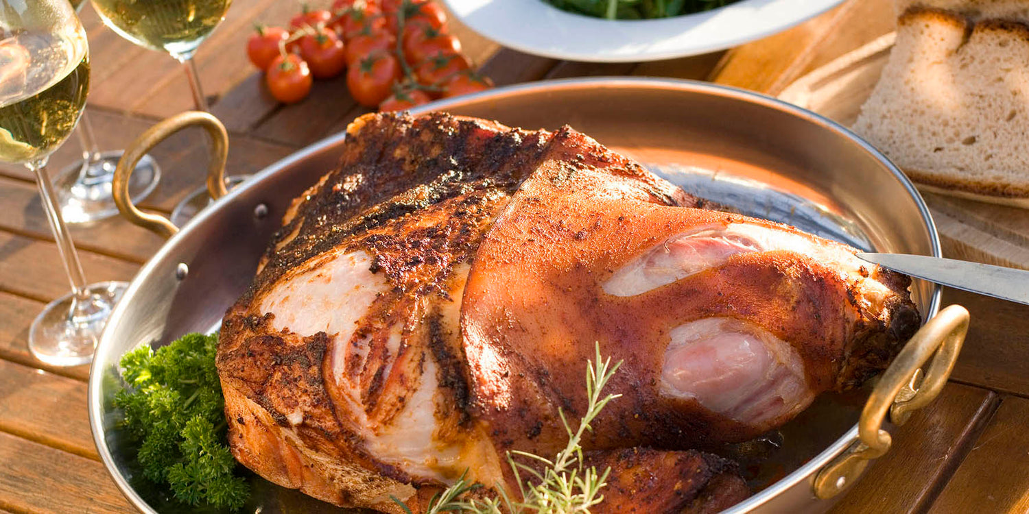 Gepökelter Schweinbraten | Schweineschulter von Gasthof Bernstein | Pork Roast