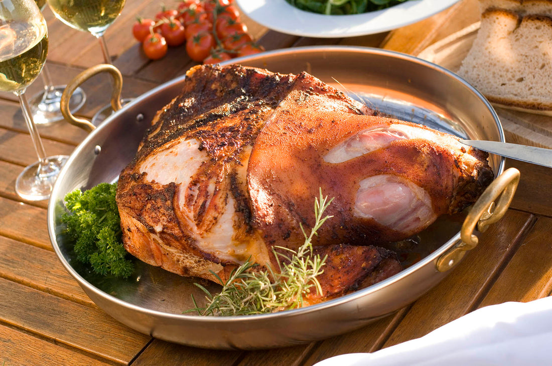 Gebackene Schweineschulter